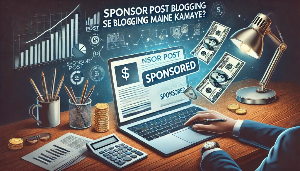 Sponsor Post से Blogging में पैसे कैसे कमाए